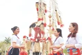 Nghệ thuật trang trí cây nêu của người Co ở Quảng Ngãi là di sản văn hóa phi vật thể quốc gia.