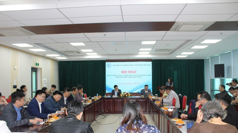 Quang cảnh hội thảo.