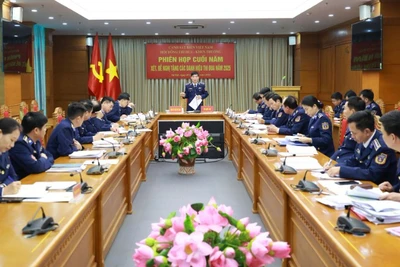 Quang cảnh phiên họp.