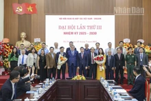 Ban Chấp hành Hội Hữu nghị và hợp tác Việt Nam-Brazil khóa III nhiệm kỳ 2025-2030 ra mắt tại Đại hội. 