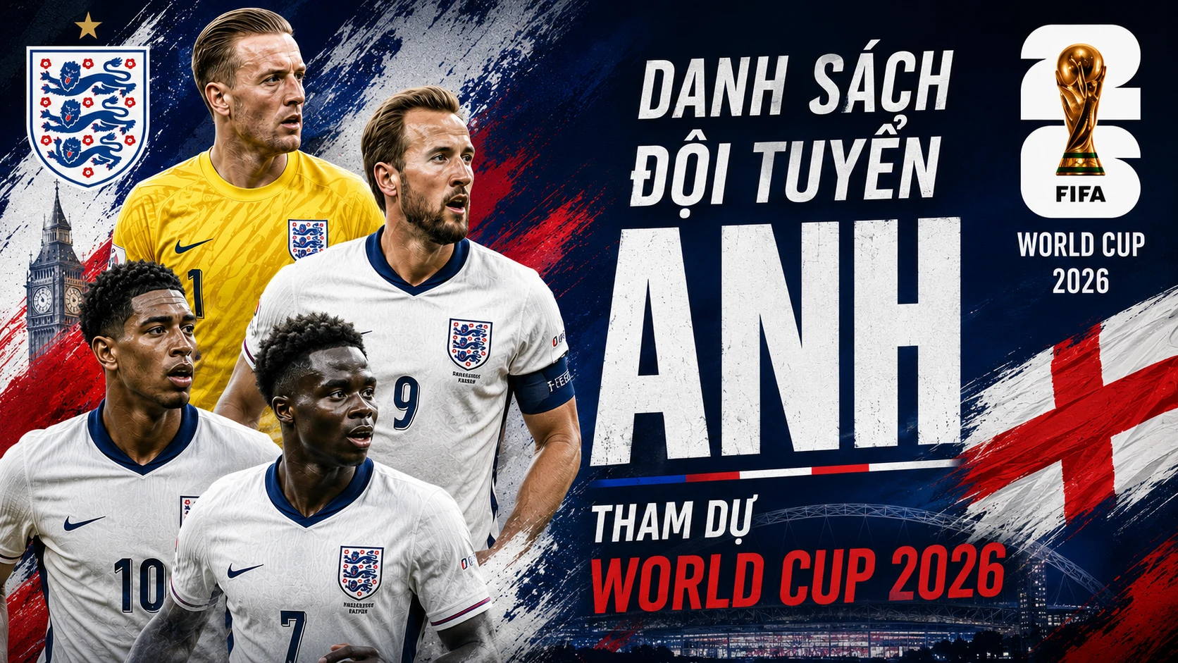 Tuchel gây sốc: Loại Palmer, Foden, Maguire khỏi đội tuyển Anh dự World Cup 2026