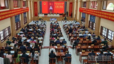 Quang cảnh kỳ họp.