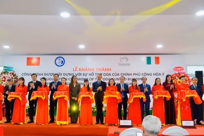 Đây là công trình đánh dấu bước tiến mới trong hợp tác Việt Nam-Italia trong lĩnh vực y học và đào tạo nhân lực y tế.
