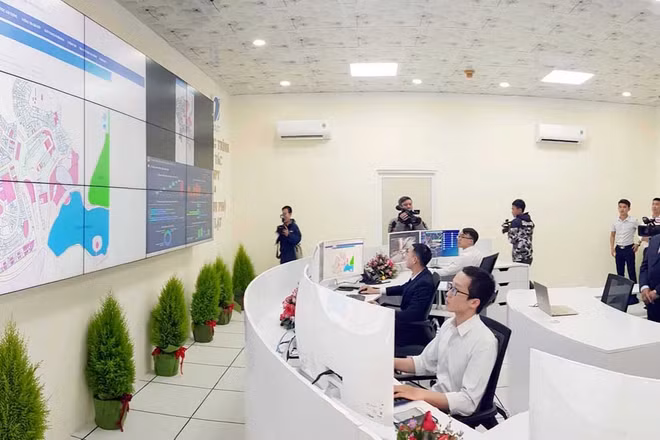Quản lý đất đai-quy hoạch tại Trung tâm điều hành thông minh đặt tại phường Xuân Hương-Đà Lạt.