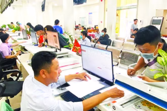 Trung tâm Phục vụ hành chính công phường An Lạc đẩy mạnh số hóa phục vụ cải cách thủ tục hành chính