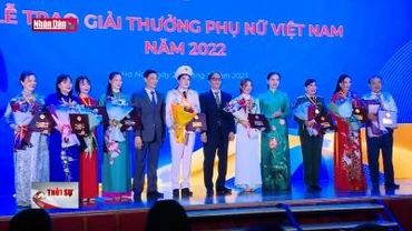 Lễ trao Giải thưởng Phụ nữ Việt Nam năm 2022 và 2023