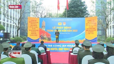 Tuổi trẻ Công an nhân dân phát động Tháng Thanh niên