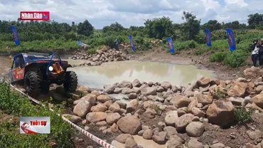 Giải đua xe ô tô địa hình lần đầu tiên tổ chức tại Đắk Lắk