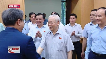 Tổng Bí thư tiếp xúc cử tri Hà Nội