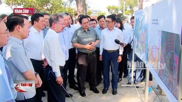 Thủ tướng khảo sát một số dự án trọng điểm của Đà Nẵng