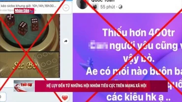 Hệ lụy đến từ những hội nhóm tiêu cực trên mạng xã hội