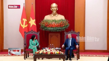 Tổng Bí thư tiếp Phó Tổng thống Thường trực Venezuela