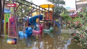 Hơn 3 nghìn học sinh chưa thể trở lại trường học sau mưa bão