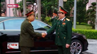 Thặt chặt hợp tác Quốc phòng Việt Nam - Lào