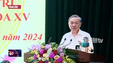 Tổng Bí thư, Chủ tịch nước tiếp xúc cử tri trước kỳ họp thứ 8