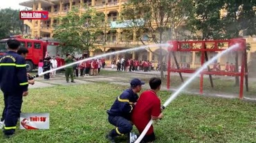 Nâng cao kiến thức phòng cháy, chữa cháy cho học sinh, sinh viên