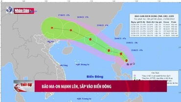 Bão Ma-on mạnh lên, sắp vào Biển Đông
