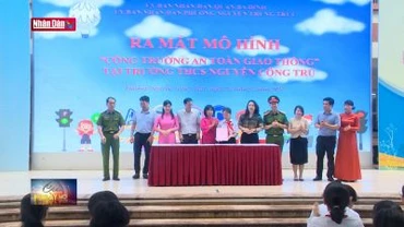 Hà Nội triển khai 10 mô hình ''Cổng trường học an toàn giao thông''