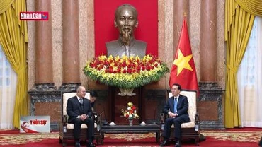 Chủ tịch nước tiếp Phó Thủ tướng Lào