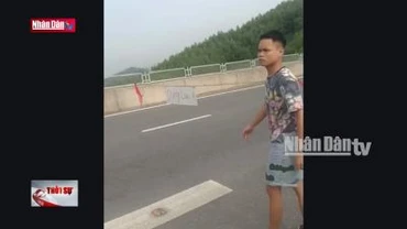 Tuyên quang: Làm rõ việc người dân căng dây chặn ngang cao tốc Tuyên Quang - Phú Thọ