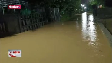 Mưa lớn trong đêm, hơn 800 hộ dân bị ngập lụt
