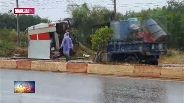 Xe chữa cháy gặp nạn khiến 2 chiến sĩ hy sinh ở Bình Phước