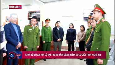 Khởi tố vụ án hối lộ tại Trung tâm Đăng kiểm xe cơ giới tỉnh Nghệ An
