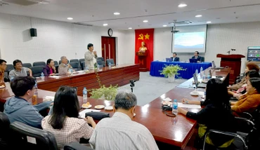 Quang cảnh hội thảo khoa học.