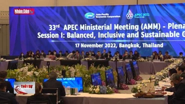 Việt nam kêu gọi APEC hợp tác để thúc đẩy tăng trưởng bền vững