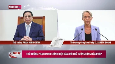Thủ tướng Phạm Minh Chính điện đàm Thủ tướng Cộng hòa Pháp