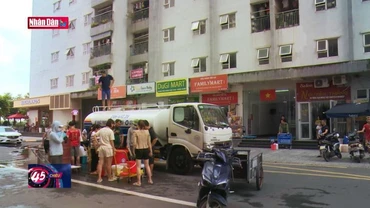 "Khủng hoảng" nước sinh hoạt tại khu đô thị Thanh Hà, TP Hà Nội