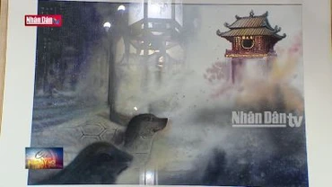 Trao giải cuộc thi hội họa về Văn Miếu - Quốc Tử Giám