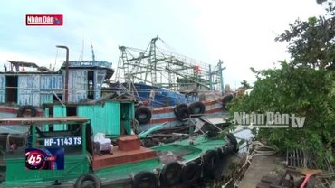 Ứng phó với áp thấp nhiệt đới mạnh lên thành bão