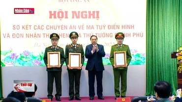 Thủ tướng trao Thư khen cho Cục cảnh sát điều tra tội phạm ma túy