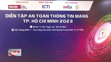 Thành phố Hồ Chí Minh diễn tập xử lý tình huống an toàn thông tin mạng