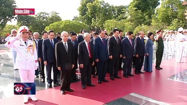 Lãnh đạo Đảng, Nhà nước dâng hương tưởng niệm các Anh hùng liệt sĩ