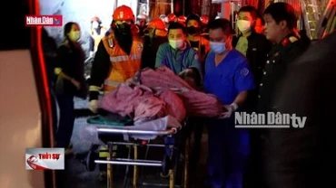 Hà Nội: 11 người tử vong trong vụ cháy quán cafe