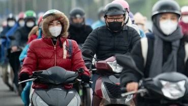 Khu vực Hà Nội đêm có mưa, mưa rào rải rác, trời rét. (Ảnh minh họa)