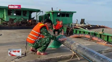 Liên tiếp phát hiện nhiều vụ khai thác vận chuyển cát trái phép