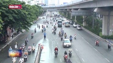 Nhiều tai nạn, va quệt dải phân cách xảy ra trên đường Nguyễn Trãi
