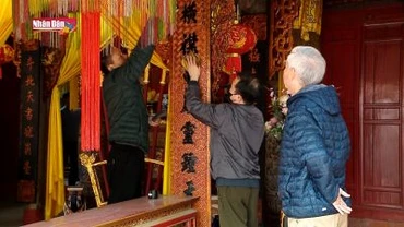 Nét đẹp văn hóa làng Triều Khúc mùa lễ hội