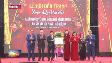 Công nhận Lễ hội Đền Tranh là Di sản Văn hóa Phi vật thể Quốc gia