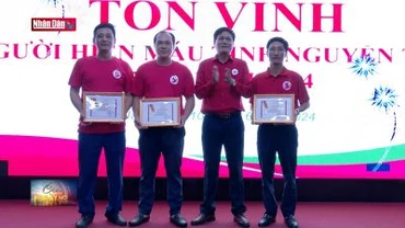 Tôn vinh tập thể, cá nhân, hộ gia đình hiến máu tình nguyện