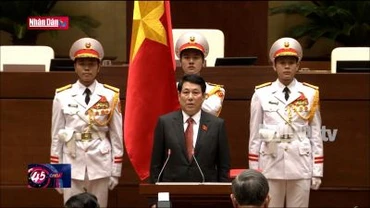 Đồng chí Lương Cường được Quốc hội bầu giữ chức Chủ tịch nước
