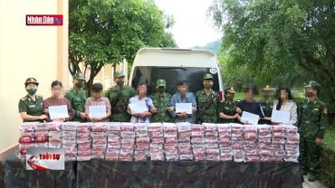 Hà Tĩnh bắt nhóm đối tượng vận chuyển 121kg ma túy