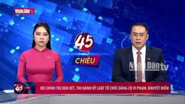 Bộ Chính trị xem xét, thi hành kỷ luật tổ chức đảng có vi phạm, khuyết điểm