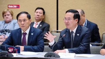 Chủ tịch nước gặp gỡ Liên minh doanh nghiệp Hoa Kỳ - APEC