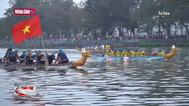 Giai Bơi chải thuyền rồng Hà Nội mở rộng năm 2022