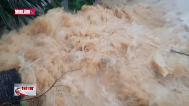 Cảnh báo lũ lớn cục bộ, đê yếu