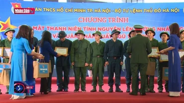 Hà Nội gặp mặt Thanh niên tình nguyện lên đường nhập ngũ
